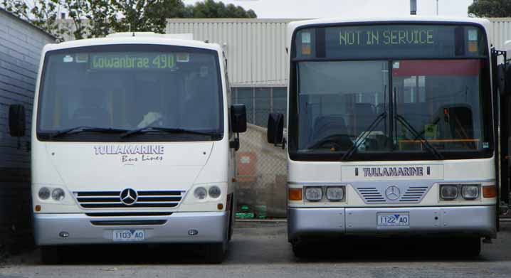 Tullamarine Mercedes 815D Denning 3 & Mercedes O405NH Volgren CR221L 22